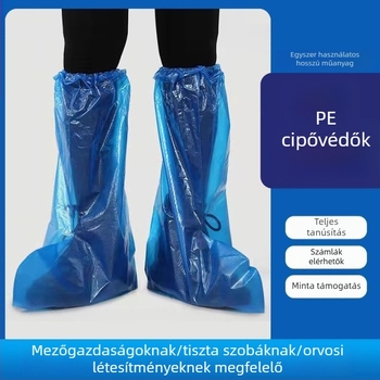 Egyszer használatos esőcsizmavédő - csúszásmentes, vízálló, kopásálló, szennyeződés elleni