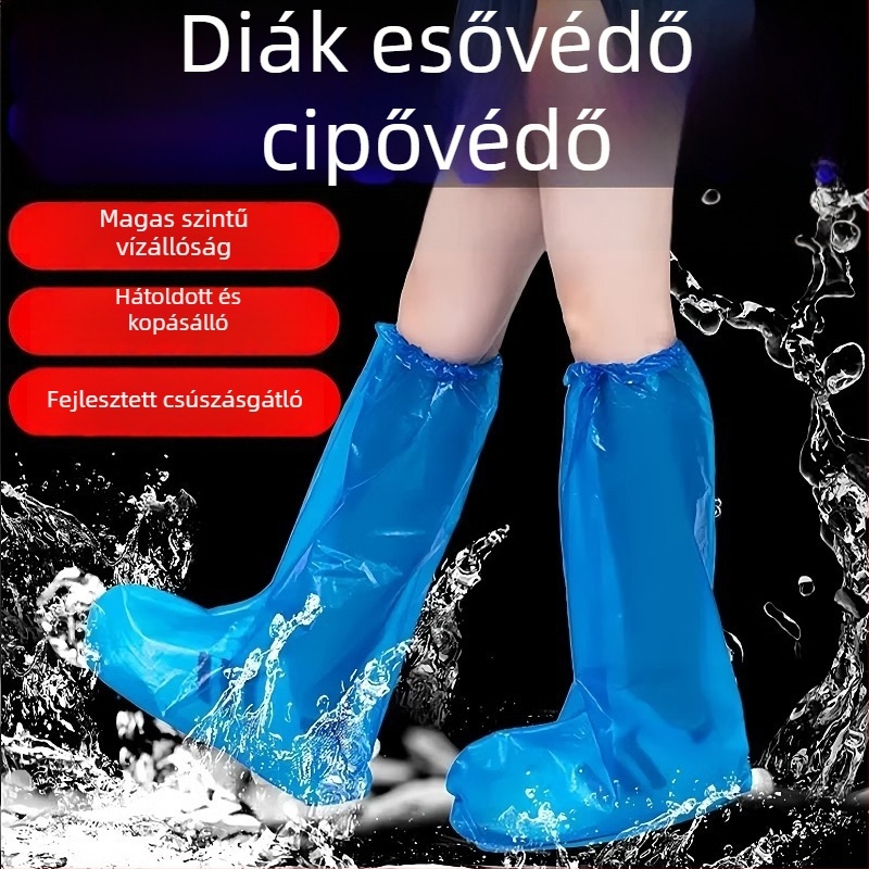 Egyszer használatos esőcsizmavédő - csúszásmentes, vízálló, kopásálló, szennyeződés elleni