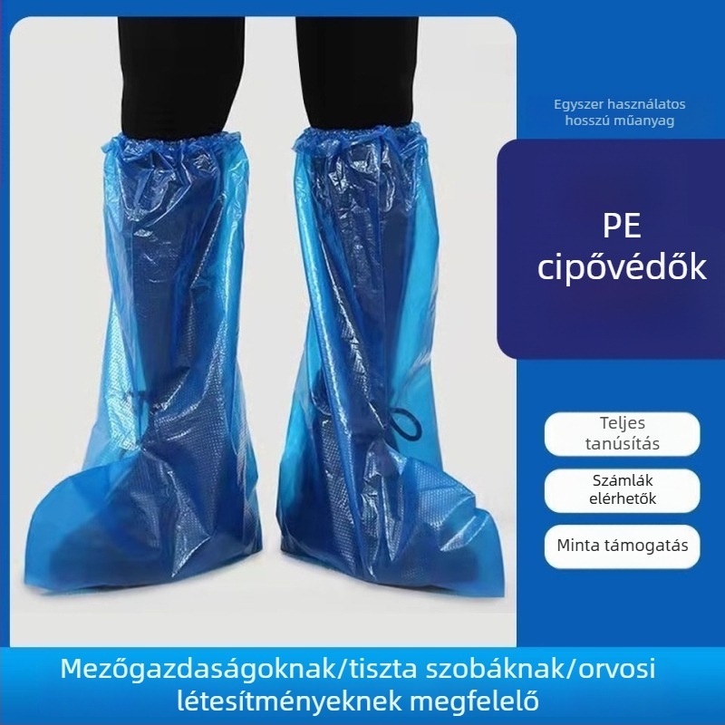 Egyszer használatos esőcsizmavédő - csúszásmentes, vízálló, kopásálló, szennyeződés elleni