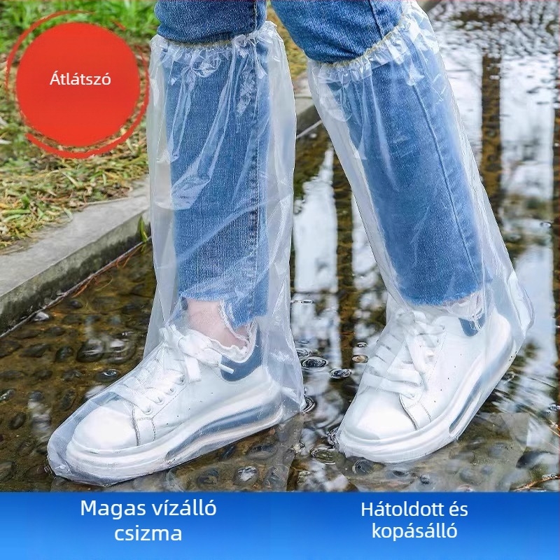 Egyszer használatos esőcsizmavédő - csúszásmentes, vízálló, kopásálló, szennyeződés elleni