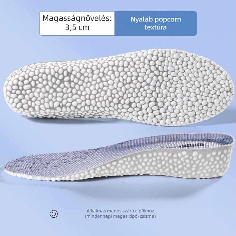 Magasság növelő talpbetét - szövet, teljesen párnázott, láthatatlan, lélegző