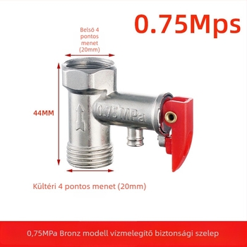 Sárgaréz vízmelegítő nyomáscsökkentő szelep – biztonsági szelep, Shengnan márka