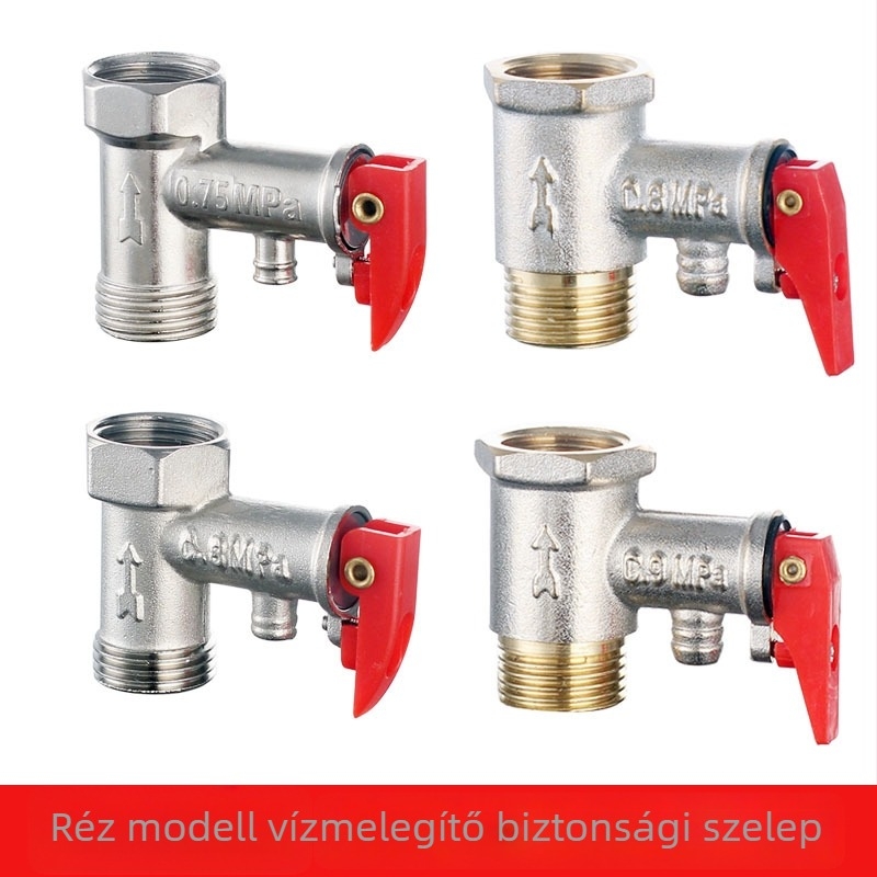 Sárgaréz vízmelegítő nyomáscsökkentő szelep – biztonsági szelep, Shengnan márka