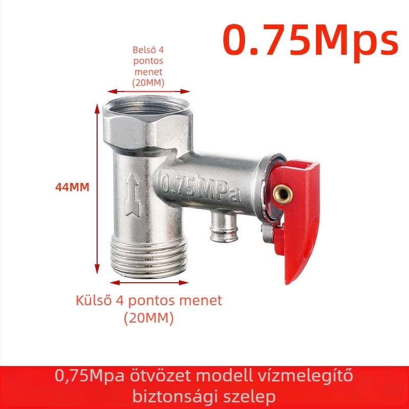 Sárgaréz vízmelegítő nyomáscsökkentő szelep – biztonsági szelep, Shengnan márka