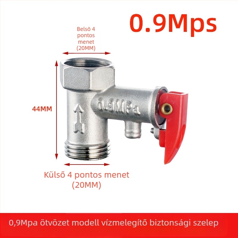 Sárgaréz vízmelegítő nyomáscsökkentő szelep – biztonsági szelep, Shengnan márka