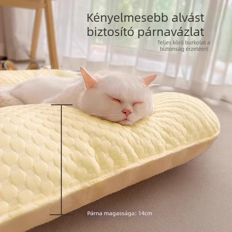 Kutya hűtőmatrac jéggolyó töltettel, levehető és mosható