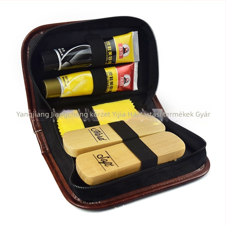 Cipőápoló készlet – fertőtlenítő funkcióval, Márka: junyiking, 100 készlet a dobozban, testreszabás elérhető