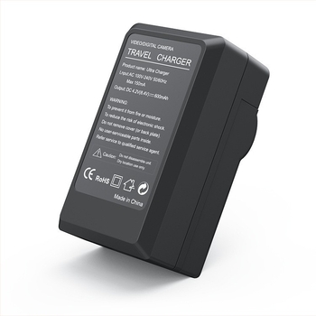 Kamera akkumulátorokhoz állványos töltő, US szabvány egyetlen töltés, közvetlen csatlakozás, Neutral márka