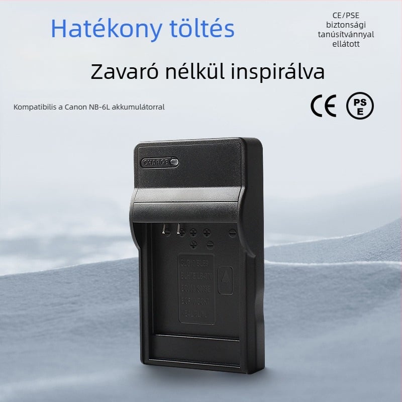 NB-6L USB töltő Canon IXUS akkumulátorokhoz (modellek: 310, 300HS, 210, 95IS, 85, SX240)