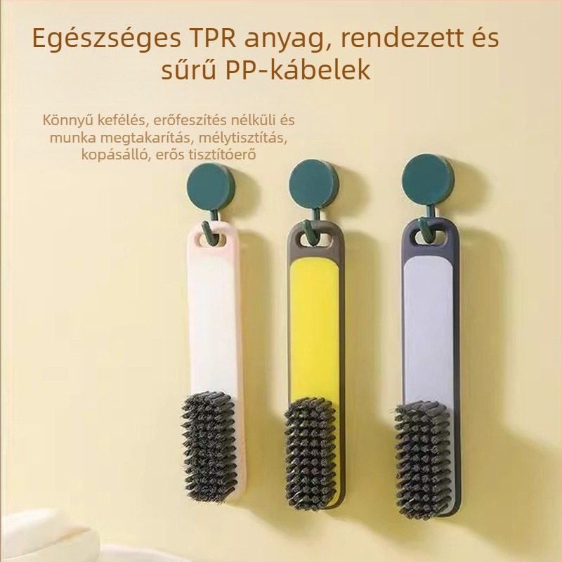 Cipőtisztító kefe – háztartási dekontamináció és tisztítás, magánmárka, anyag: Más, stílus: Modern egyszerűség