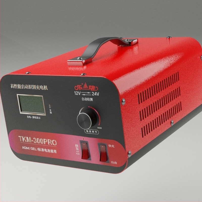 Lepai TKM-300Pro Teljesen automatikus töltő ólom-akkumulátorokhoz, bemenet 220V, kimenet 12V/24V