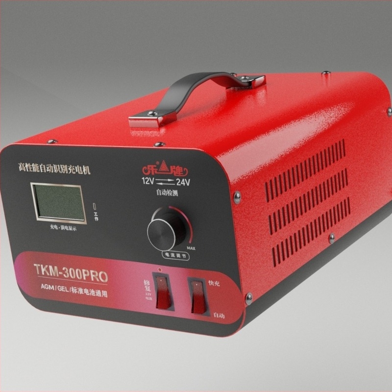 Lepai TKM-300Pro Teljesen automatikus töltő ólom-akkumulátorokhoz, bemenet 220V, kimenet 12V/24V