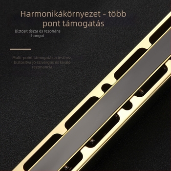Guoguang 24-lyukú polifonikus szájharmonika — Márka: Guoguang; Modell: Guoguang 24-hole polyphony; Hangnyílások anyaga: gyanta