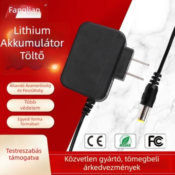 18650 Li-ion akkumulátor töltő CC-CV módban, kimenet 4.2V 1A, bemenet 110-240V