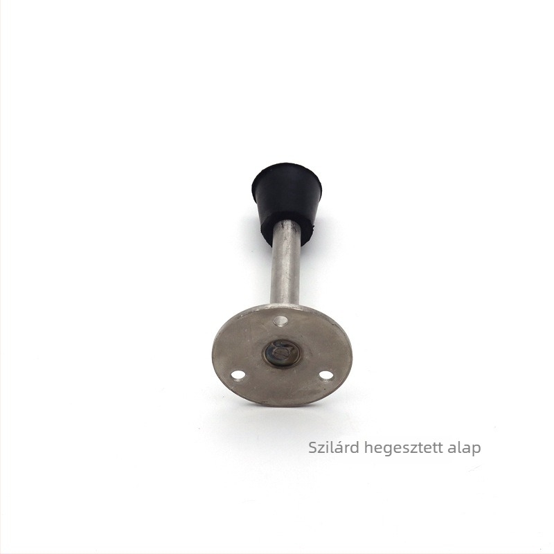 Rozsdamentes acél ajtó felső stopper, falra szerelt, hosszított kialakítás, modell 200816