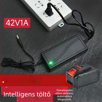 Li-ion akkumulátor töltő, kimenet 42V 2A, bemenet 220V, UL tanúsított