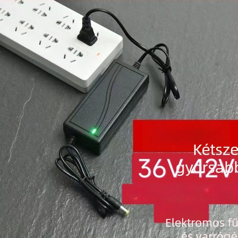 Li-ion akkumulátor töltő, kimenet 42V 2A, bemenet 220V, UL tanúsított