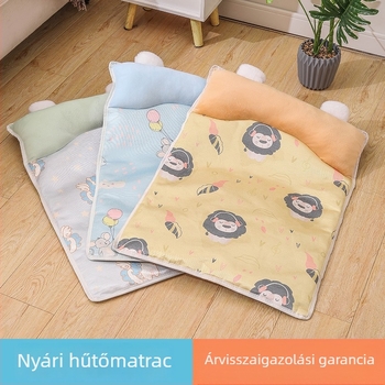 Ice Silk hűtőmatrac kutyáknak és macskáknak, lélegző és vízálló belső használatra, nagy, közepes és kicsi méretek
