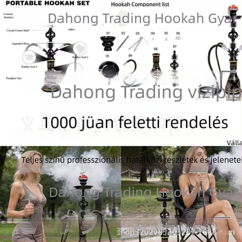 Hookah Dahong, fém, 12 db dobozban, testreszabott feldolgozás