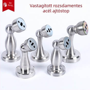 Rozsdamentes acél 201 ajtóstopper, falra szerelhető, standard kivitel, modell 238