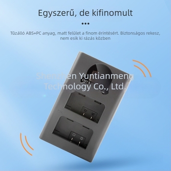 RINGTEAM NP-W126 töltő dokkoló Fuji XT3-hoz – Micro USB/Type-C interfész