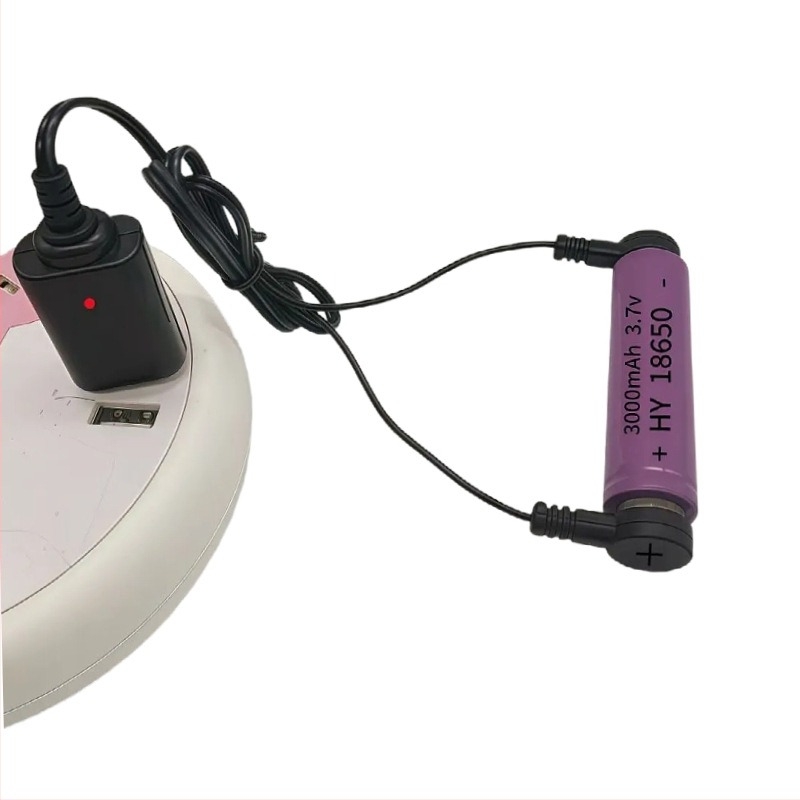 USB mágneses töltő Li-ion akkumulátorokhoz 3.7V – univerzális töltőkábel, bemenet 5-7V, kimenet 4.2V 1A
