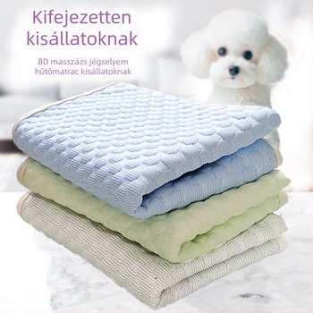 Új Ice Silk hűtőmatrac háziállatok számára — 3D Ice Bean Silk kutyamatrac