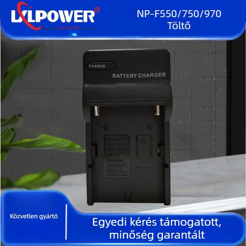 Sony NP-F550/F970 kamera töltő US szabványú csatlakozóval
