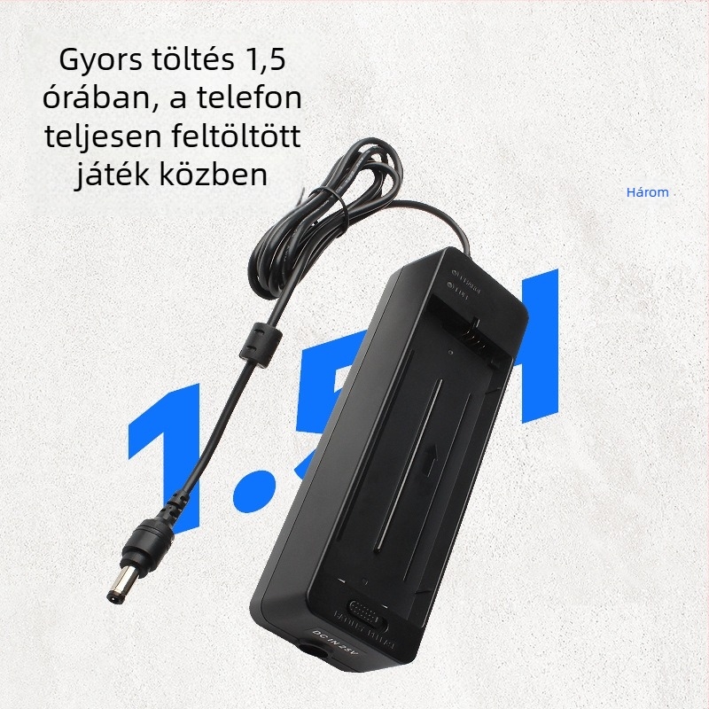 RINGTEAM CP-2L akkumulátor töltő, DC interfész, kompatibil NB-CP2L, CP910, CP1200, CP1300 és CP1500 nyomtatókhoz