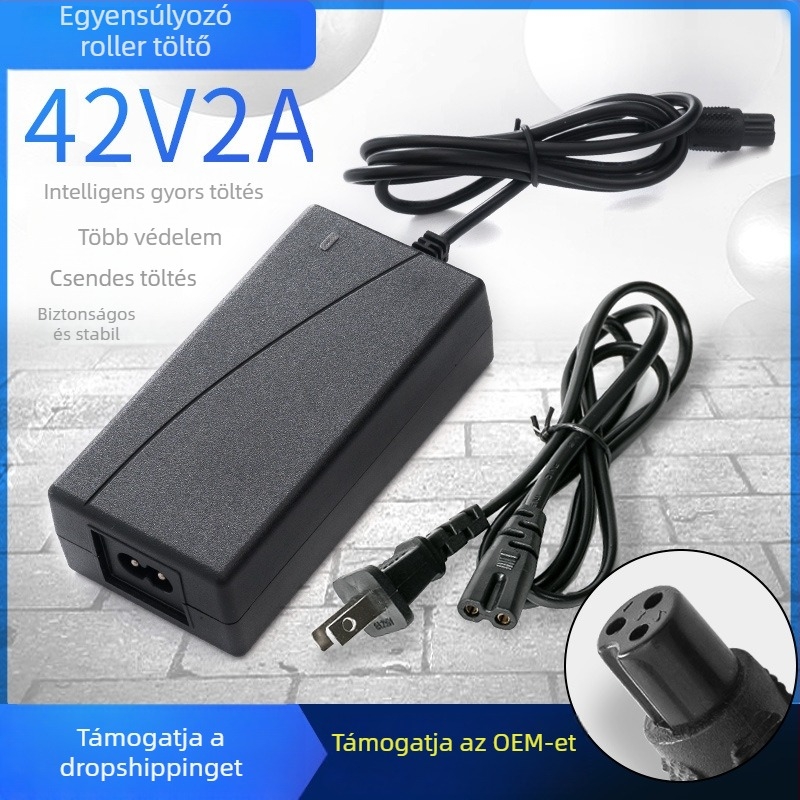 Good Jia Da lítium akkumulátor töltő 42V2A – Bemenet AC100-240V, Kimenet DC42V2A, akkumulátorokhoz