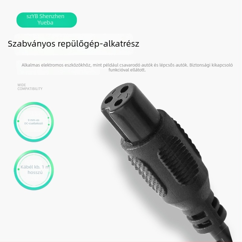 Good Jia Da lítium akkumulátor töltő 42V2A – Bemenet AC100-240V, Kimenet DC42V2A, akkumulátorokhoz