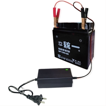 Háromkerekű motorkerékpár akkumulátor töltő, ólom-akkumulátorhoz, 12V, 1-20A, univerzális használatra