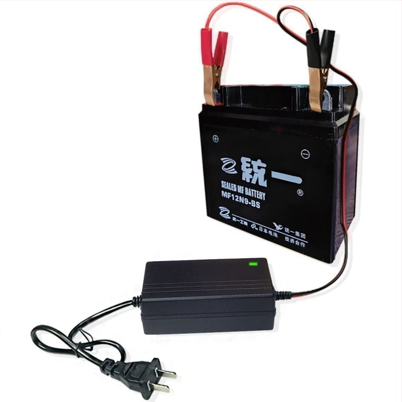 Háromkerekű motorkerékpár akkumulátor töltő, ólom-akkumulátorhoz, 12V, 1-20A, univerzális használatra