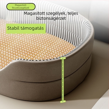 Kutyák számára ülőpárna, anyag: selyemvirág, kutyáknak