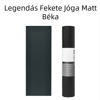 Fette PVC jóga matrac, 6 mm, 3000 g, egyszínű felület