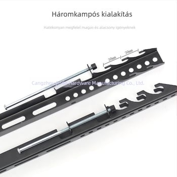 TV falikonzol, modell 604, állítható, max. 15 kg, vasból készült tartó