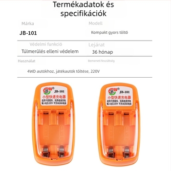 Jia Bao játékakkumulátor-töltő, gyors töltés, 220V bemenet, DC 1.2V kimenet, CE tanúsítvány