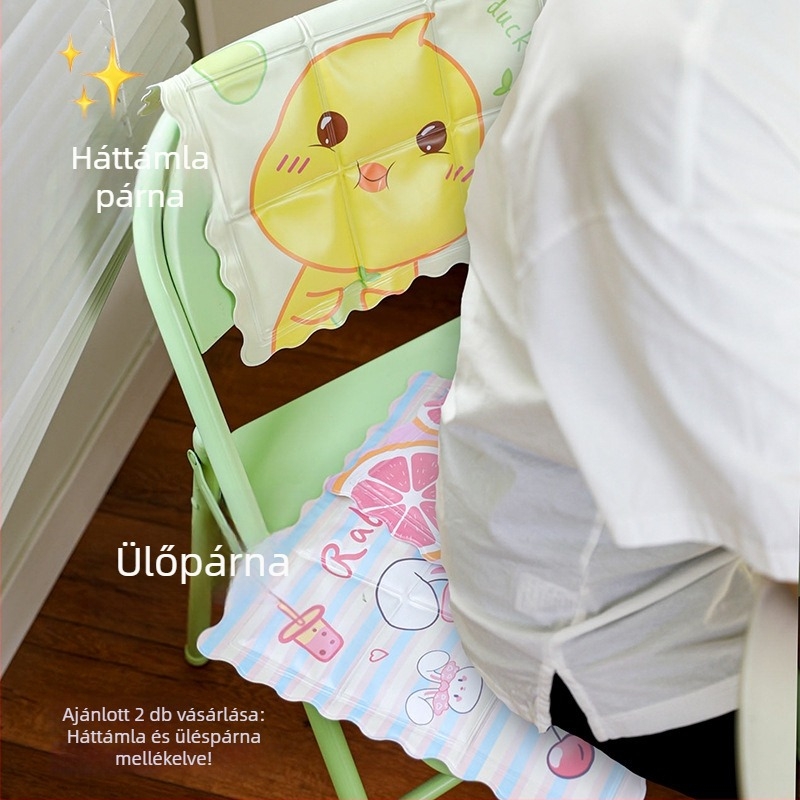 Hűtő párna 35×35 cm PVC huzattal és jégkristály töltettel, kollégiumokban, tantermekben és irodákban