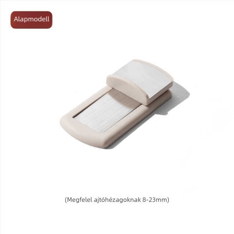 Üvegajtó talajon rögzítő mágneses záró, ultra vékony, anti-ütközés, nylon, spray bevonat, modell 009, modern minimalista stílus