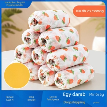 Cipővédők nem szőtt anyagból, vastított kivitel, karikatúra mintával, nyomtatott logóval, testreszabható
