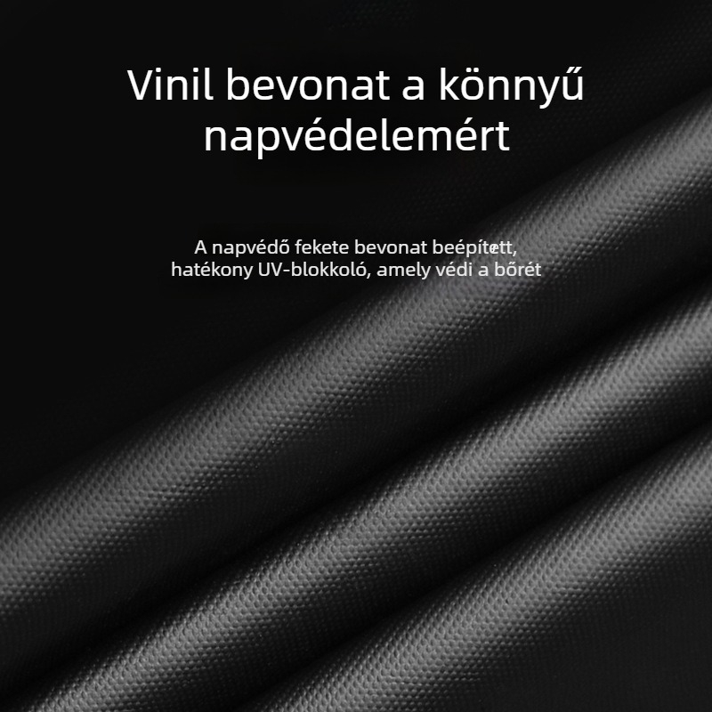 Háromrészes összecsukható esernyő macska rajzfilm dizájnnal, logónyomtatás, UPF>40, 8 acélszerkezetű merevítő, 190T vászon