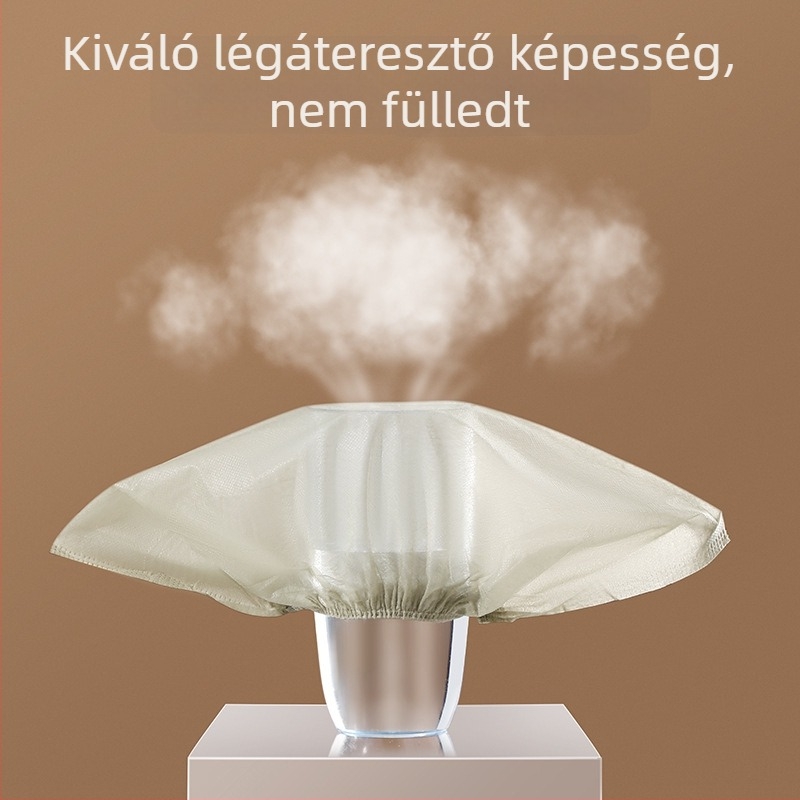 FaSoLa Beltéri cipővédők vastagított nem szőtt anyagból, légáteresztő, csúszásmentes, kopásálló, porvédő, 100 darabos készlet
