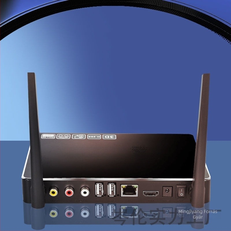 Android TV Box 4K kimenettel, Bluetooth és kettős sávos Wi-Fi, 128 MB RAM