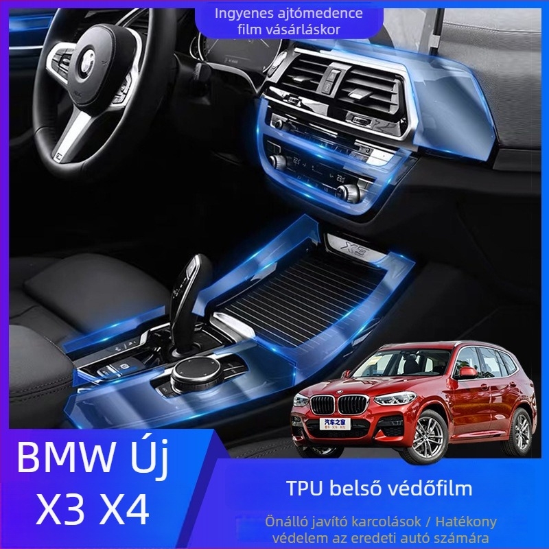 Belső középkonzol védőfilm | TPU | modell aa123 | testreszabás elérhető
