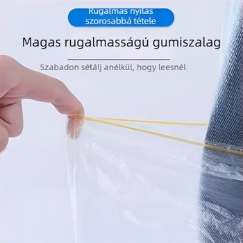 Uniszex szilikon esőcsizma - vízálló, csúszásmentes, vastagított, kopásálló, őszi-téli
