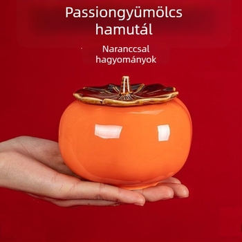 Kerámia hamutál formájú persimmon alakú nappaliba, logó nyomtatva, minimalista/klasszikus stílus, nem egyszer használható