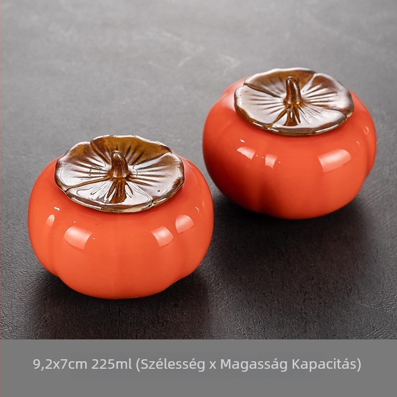 Kerámia hamutál formájú persimmon alakú nappaliba, logó nyomtatva, minimalista/klasszikus stílus, nem egyszer használható