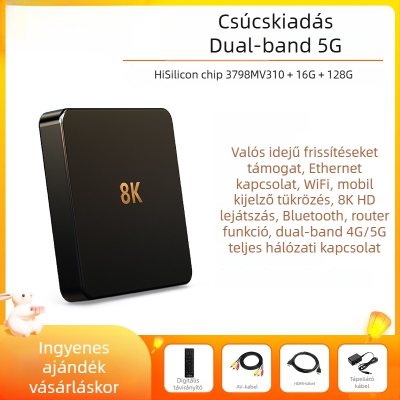 TV Box WiFi-vel, 128 MB RAM és 480p kimenet