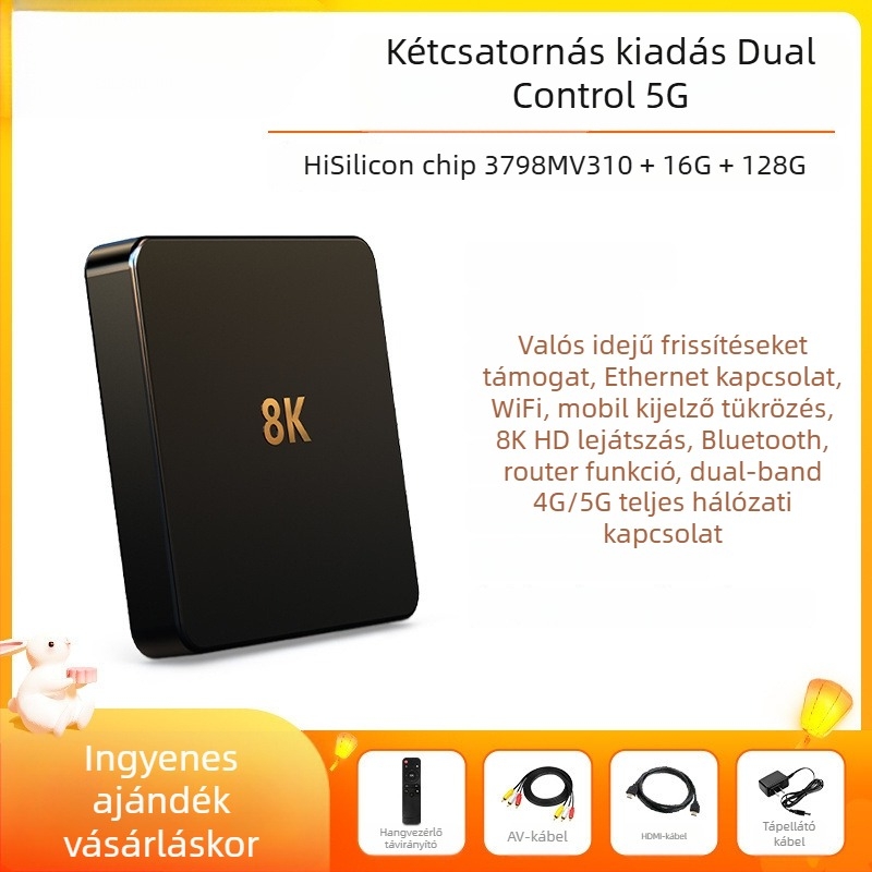 TV Box WiFi-vel, 128 MB RAM és 480p kimenet