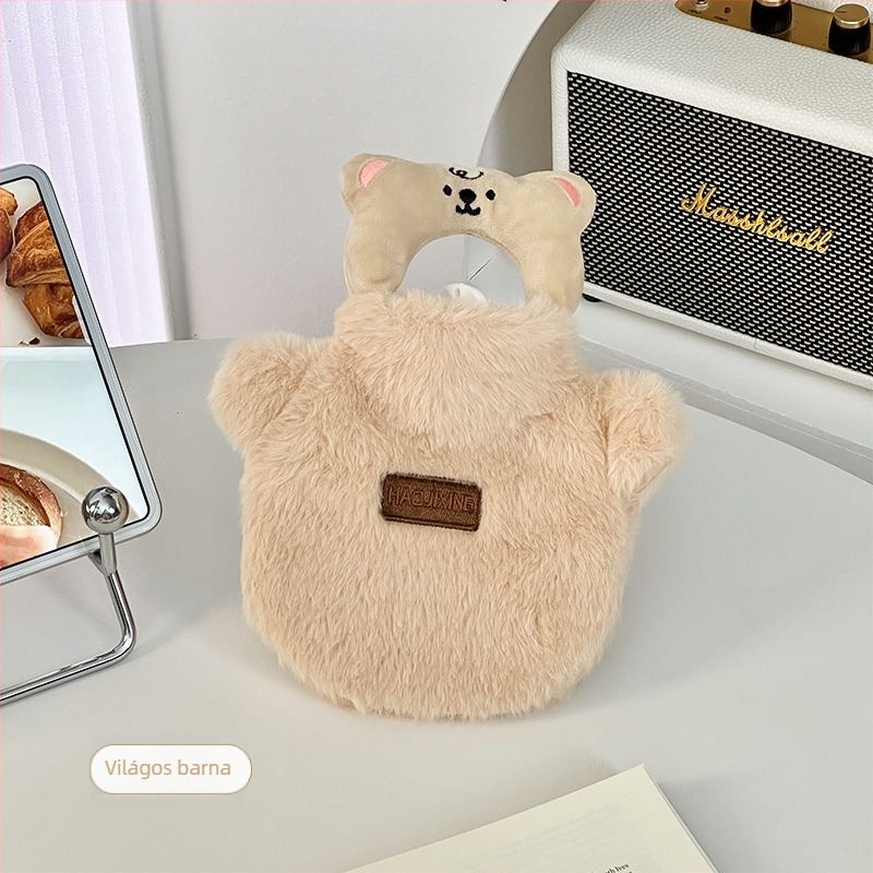 Flanel anyagú vízzel töltött melegítő palack, aranyos stílus, fűtés víz befecskendezésével, Forest girl party